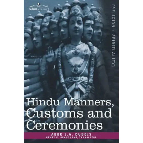 Hindu Manners, Customs and Ceremonies