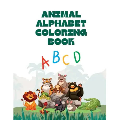 Animal Alphabet Coloring Book