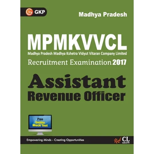MP. Assistant Revenue Officer Recruitment Examination 2017 - Paperback