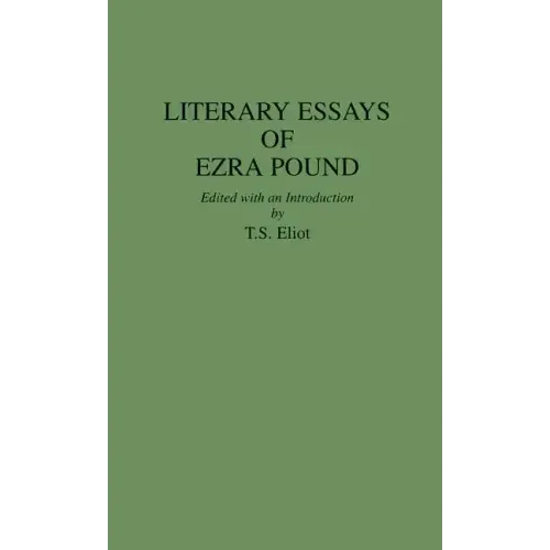 Literary Essays of Ezra Pound
