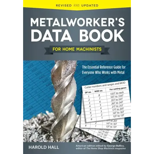 Metalworker's Data Book for Home Machinists: The Essential Reference Guide for Everyone Who Works with Metal