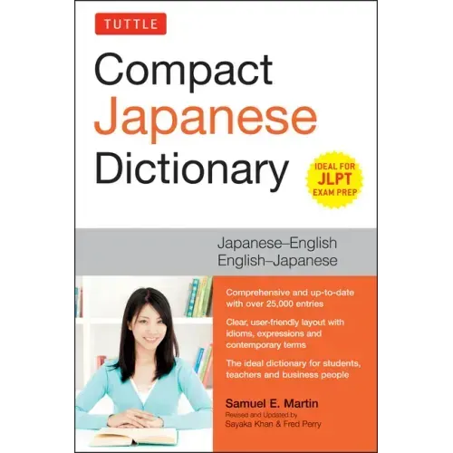 Tuttle Compact Japanese Dictionary: Japanese-English English-Japanese (Ideal for Jlpt Exam Prep)