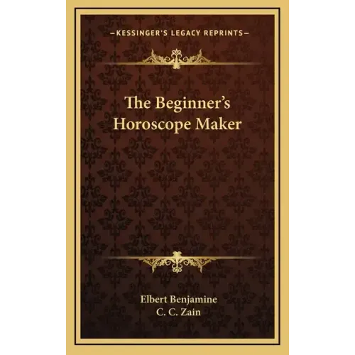 The Beginner's Horoscope Maker