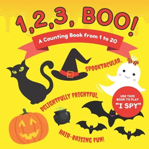 1, 2, 3, Boo!: A Counting Book from 1 to 20 I Spy Halloween-Themed