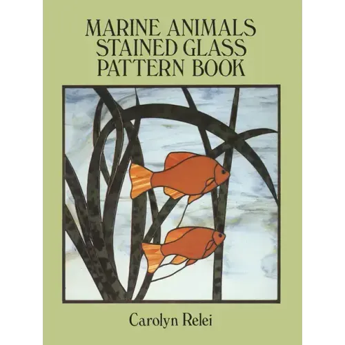 Marine Animals Stained Glass Pattern Book