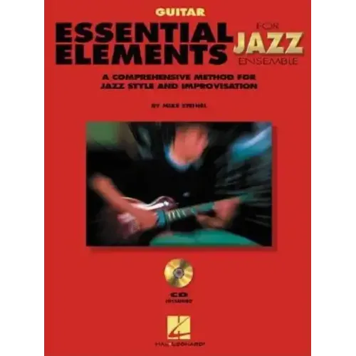 Essential Elements for Jazz Ensemble - Guitar Book/Online Audio