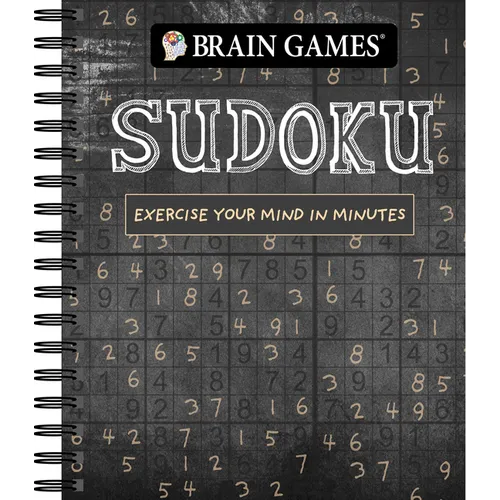 Brain Games - Sudoku (Chalkboard #1): Exercise Your Mind in Minutes Volume 1
