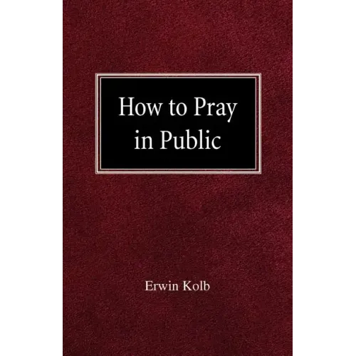 How to Pray in Public