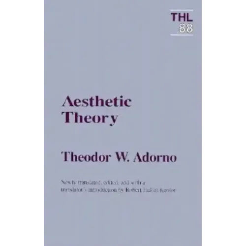 Aesthetic Theory: Volume 88