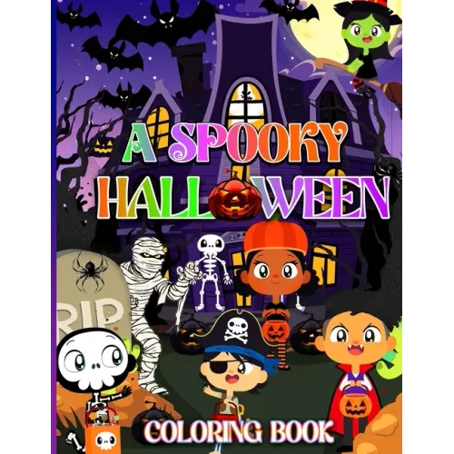 A Spooky Halloween Coloring Book