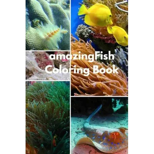 Amazing Fish Coloring Book: For Kids Ages 2-6 Sea Animals Ocean Creatures Great and small fish, and big undersea Adventure. : 6inchx9inch 99 pages