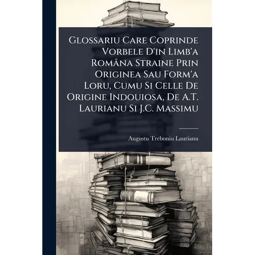 Glossariu Care Coprinde Vorbele D'in Limb'a Româna Straine Prin Originea Sau Form'a Loru, Cumu Si Celle De Origine Indouiosa, De A.T. Laurianu Si J.C.