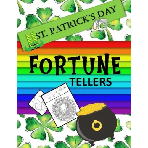 St. Patrick's Day Fortune Tellers: Paper Folding Templates; Origami for Kids