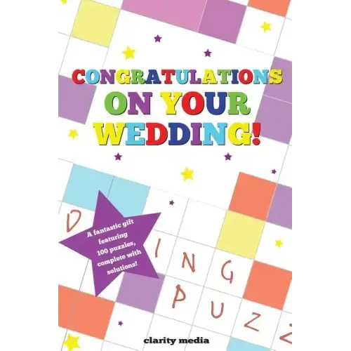Congratulations On Your Wedding puzzle book