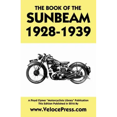 Book of the Sunbeam 1928-1939