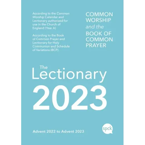 Common Worship Lectionary 2023