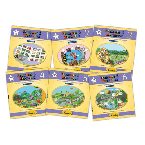 Grammar 1 Workbooks 1-6: In Print Letters (American English Edition)