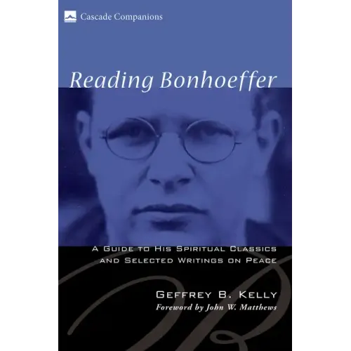 Reading Bonhoeffer