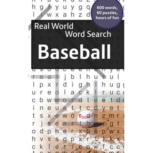 Real World Word Search: Baseball