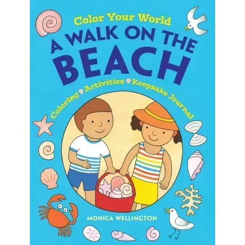 Color Your World: A Walk on the Beach: Coloring, Activities & Keepsake Journal