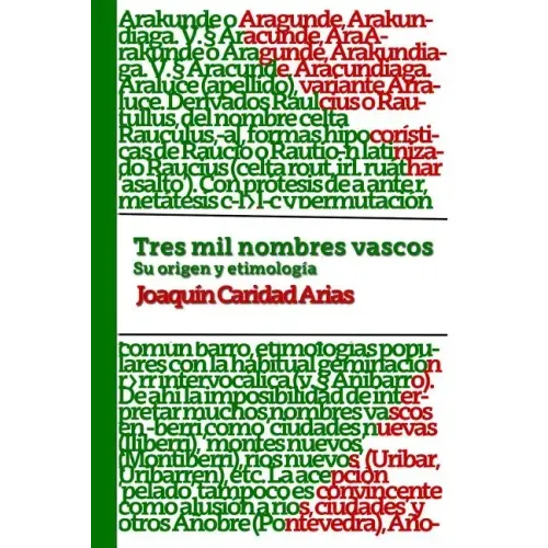 Tres mil nombres vascos
