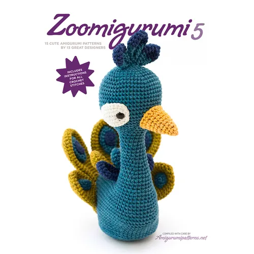 Zoomigurumi 5: 15 Cute Amigurumi Patterns by 12 Great Designers