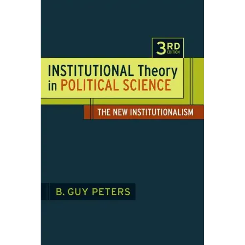 Institutional Theory in Political Science