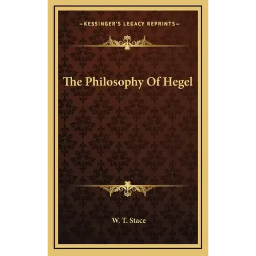 The Philosophy of Hegel