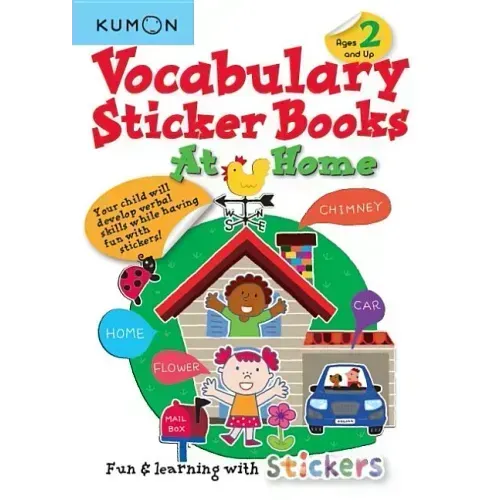 Kumon Vocabulary Sticker Books at Home