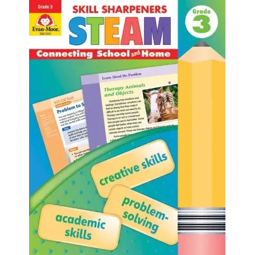 Skill Sharpeners: Steam, Grade 3 Workbook