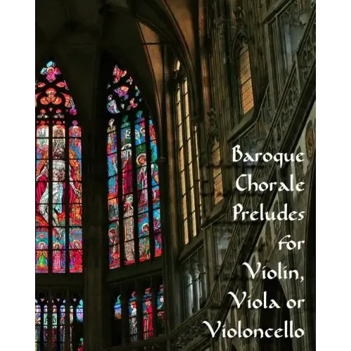 Baroque Preludes For Violin, Viola Or Violoncello