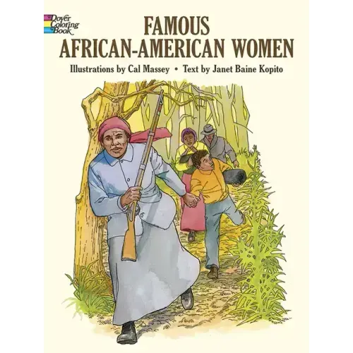 Famous African-American Women Coloring Book