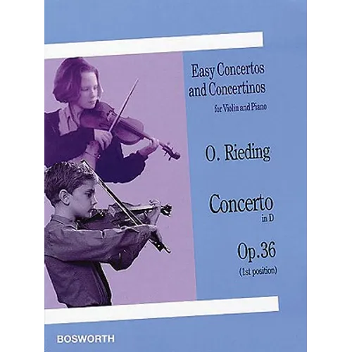 Concerto in D, Op. 36: Easy Concertos and Concertinos Series for Violin and Piano