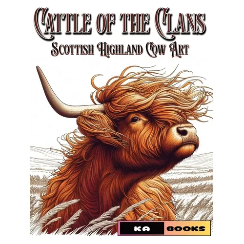 Cattle of the Clans: Scottish Highland Cow Art: Great for Fans of the Iconic Coos