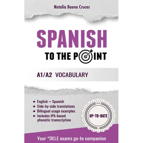 Spanish To The Point: A1/A2 Vocabulary
