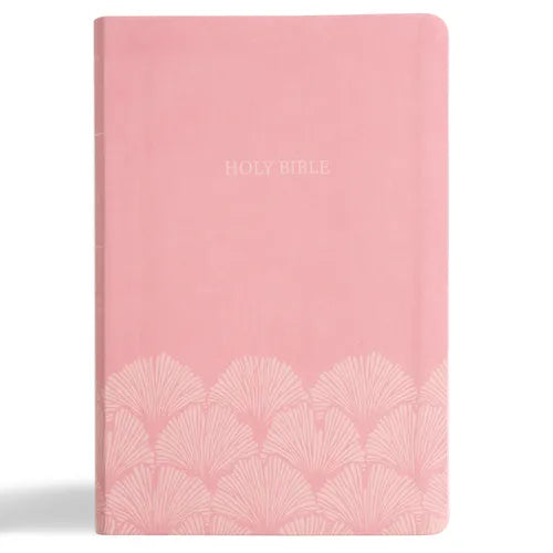 NASB Large Print Thinline Bible, Value Edition, Soft Pink Leathertouch