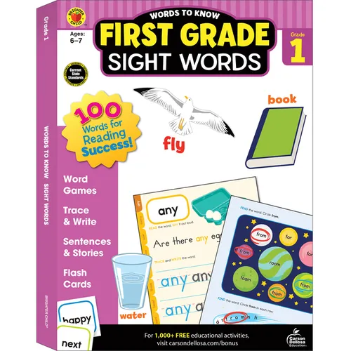 Words to Know Sight Words, Grade 1