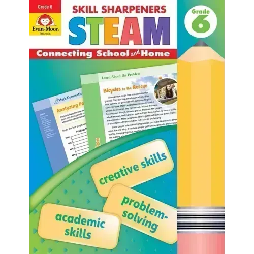 Skill Sharpeners: Steam, Grade 6 Workbook