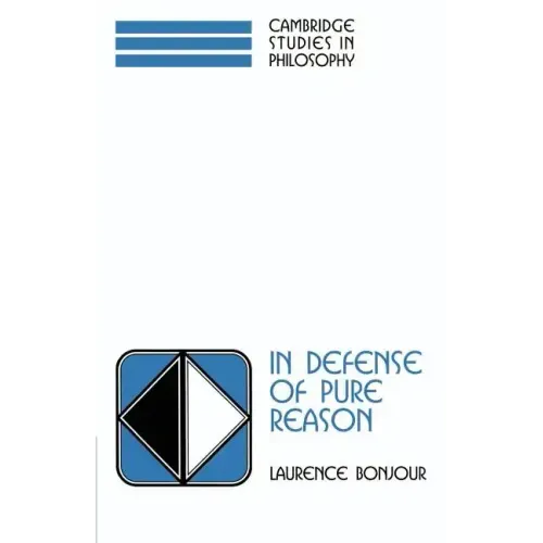 In Defense of Pure Reason: A Rationalist Account of a Priori Justification