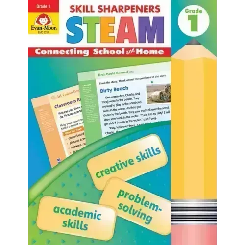 Skill Sharpeners: Steam, Grade 1 Workbook