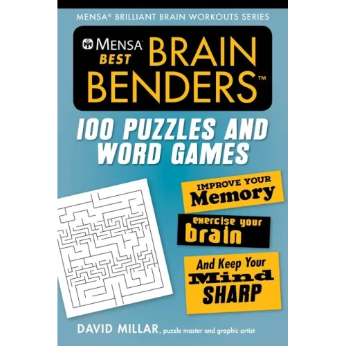 Mensa(r) Best Brain Benders: 100 Puzzles and Word Games