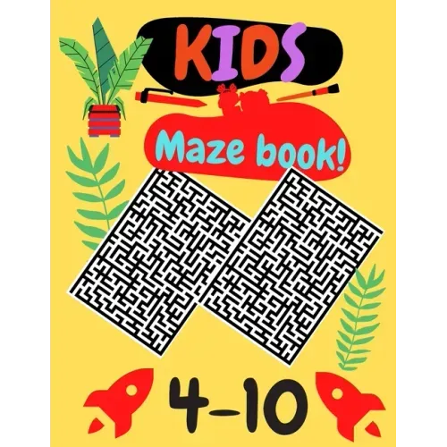 Kids maze book: Best books for 10 year old boys