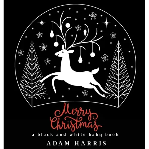 Merry Christmas: A Black and White Baby Book