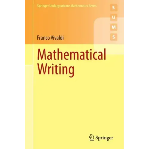 Mathematical Writing