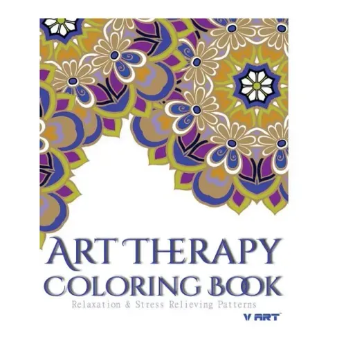 Art Therapy Coloring Book: Art Therapy Coloring Books for Adults: Stress Relieving Patterns