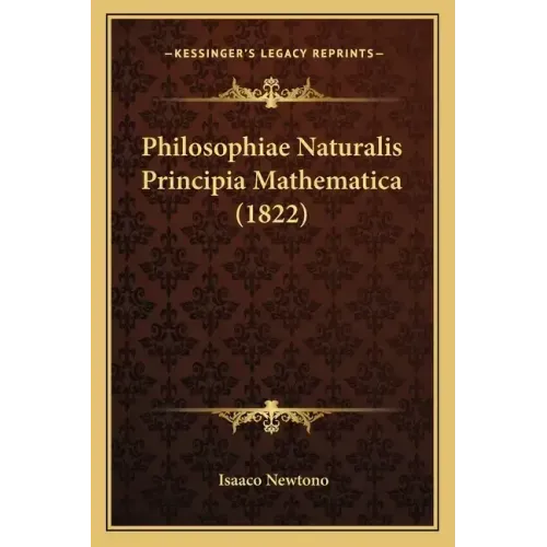 Philosophiae Naturalis Principia Mathematica (1822)