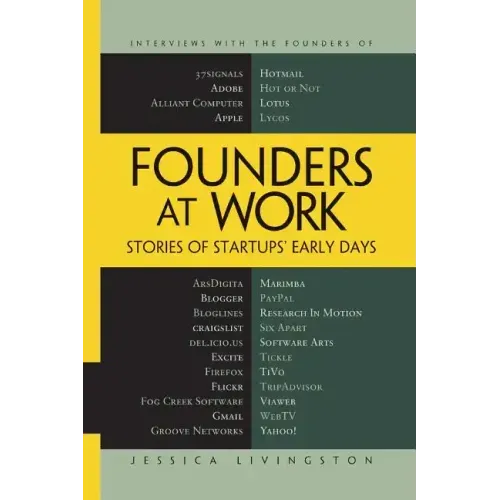 Founders at Work: Stories of Startups' Early Days