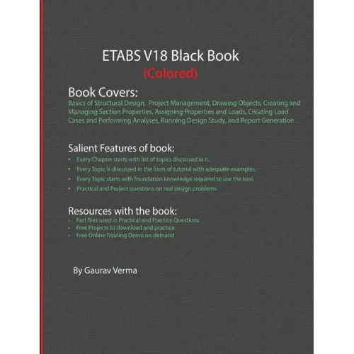 ETABS V18 Black Book (Colored)