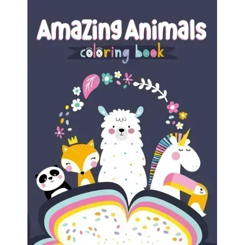 Amazing Animals Coloring Book