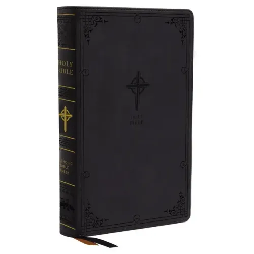 Nabre, New American Bible, Revised Edition, Catholic Bible, Large Print Edition, Leathersoft, Black, Comfort Print: Holy Bible